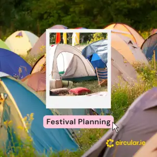 festival planning tips to be more circular